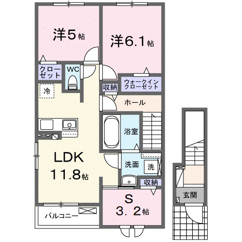 グレースヒルズの間取り