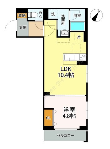 Ioliteの間取り