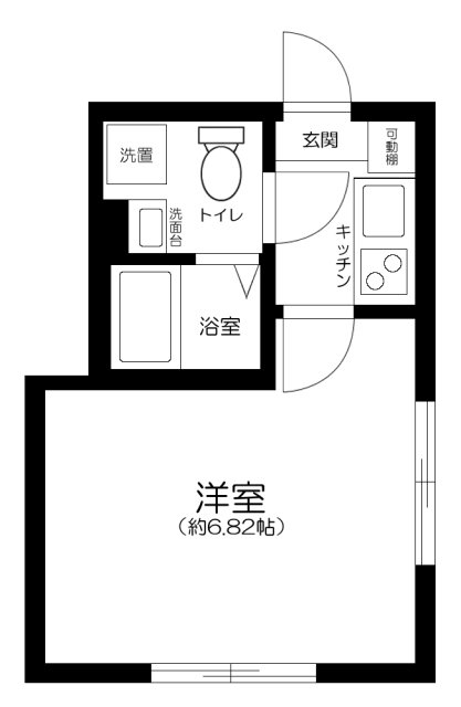 レジデンス青井の間取り