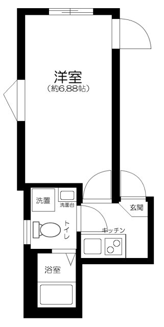 レジデンス青井の間取り