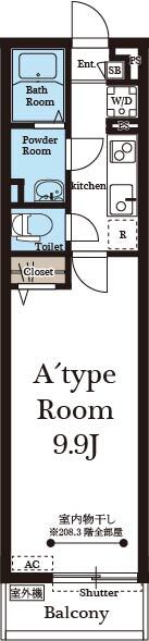 リブリ・SUNエースⅡの間取り