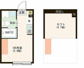 ハーモニーテラス上石神井Ⅴの間取り