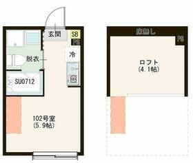 ハーモニーテラス上石神井Ⅴの間取り
