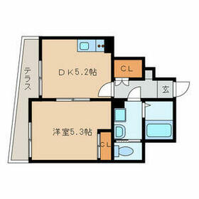 South Oneの間取り