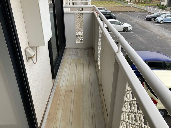 12/14 バルコニー