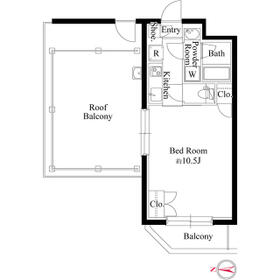 グランパセオ代々木上原Ⅱの間取り