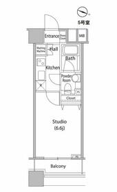 ファーストリアルタワー新宿の間取り