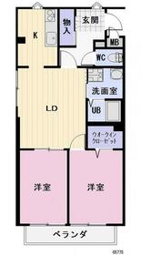 ハイツフラワーガーデンマーガレットの間取り