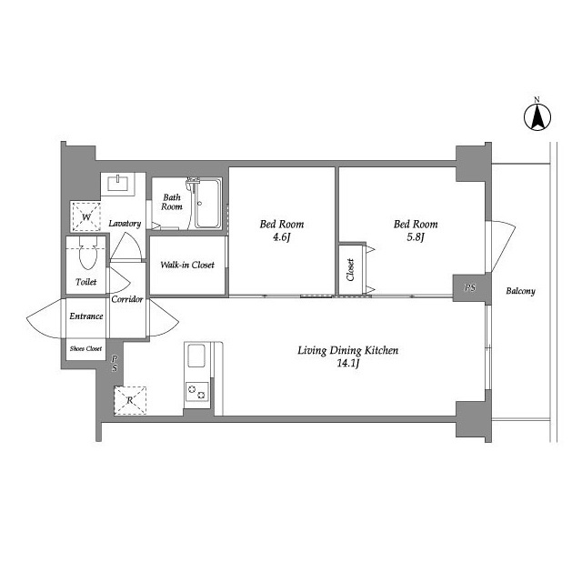 KDXレジデンス上板橋の間取り