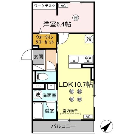 D-Residence光丘町B棟 B棟の間取り