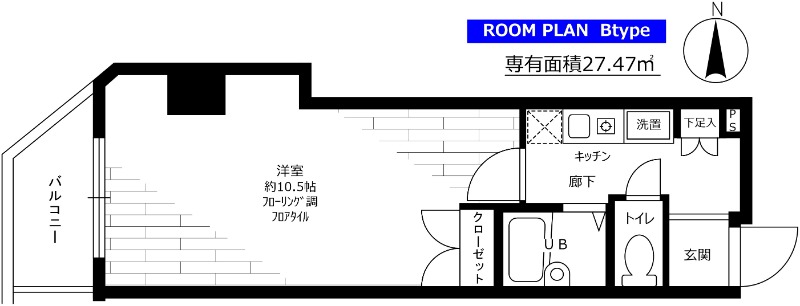 ステージファースト代々木の間取り