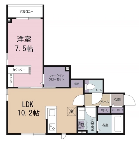 メゾン ド リーヴの間取り