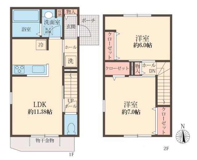 MAPLEテラスの間取り