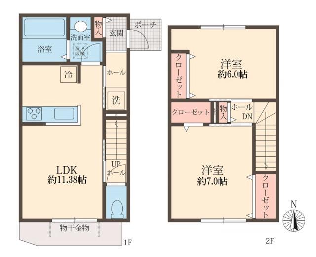 MAPLEテラスの間取り