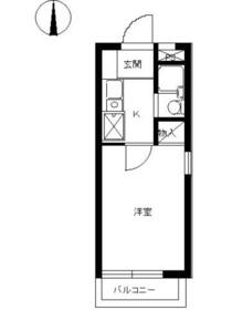 スカイコート白楽第2の間取り