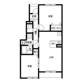アスピリア Bellの間取り