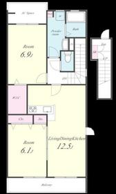 メロウグレイスⅠの間取り