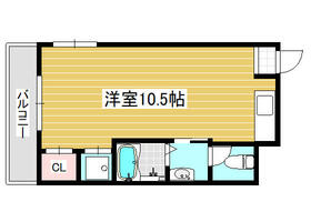 エスパシオ別府の間取り