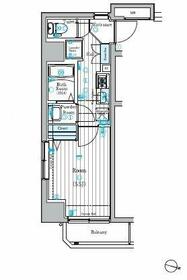 リライア阪東橋WESTの間取り