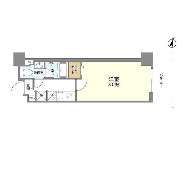 アルファコート蕨3の間取り