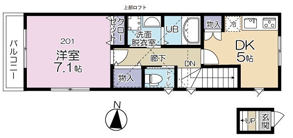 Green Ties 石神井台の間取り