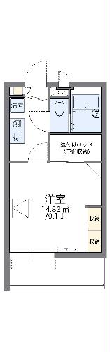 レオパレスシリウスの間取り