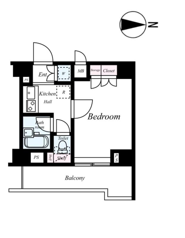 ルーブル蒲田南伍番館の間取り