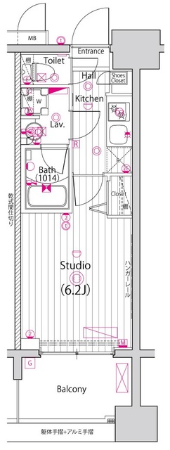ガーラ・プレシャス川口並木の間取り