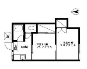 コーポKの間取り