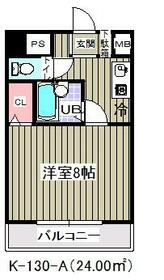 ウェルフェア富浜(K-130)の間取り