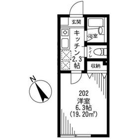 フルールハイムの間取り