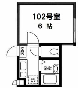 アポロ2号棟の間取り