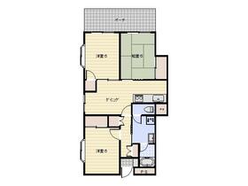 柏葉ハイツの間取り