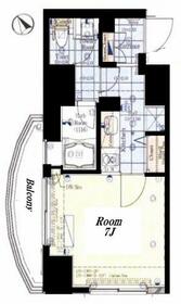 コンシェリア芝公園D’sの間取り