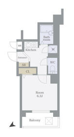 ロアール御茶ノ水妻恋坂の間取り