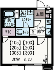 IXO川崎小田栄の間取り