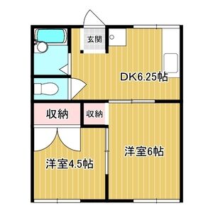 シャン・ド・フルールの間取り