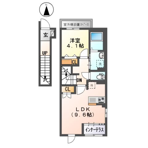 ラフィーネポルテの間取り