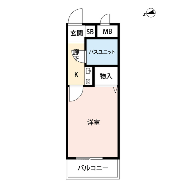 ライオンズマンション梅島第3の間取り