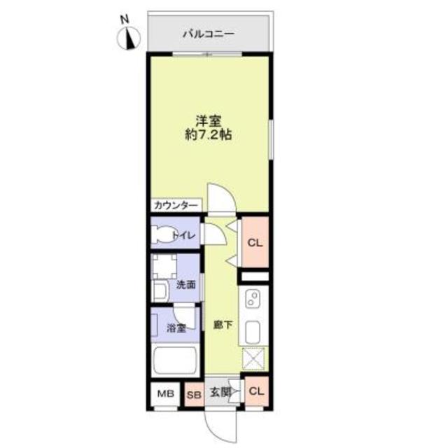 GranDuo Shimokitazawの間取り