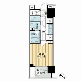 ライオンズ横濱関内レジデンスの間取り