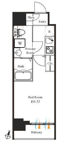 GRAN PASEO神田駅前・0702号室の間取り