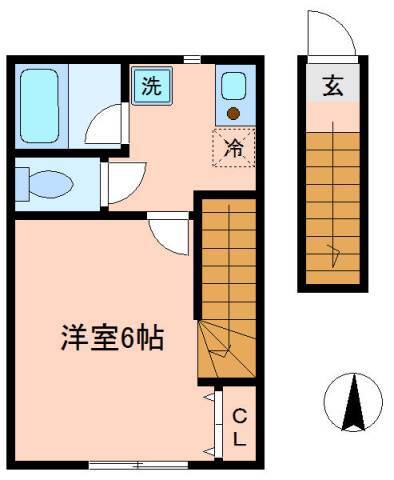 リバージュ池上の間取り