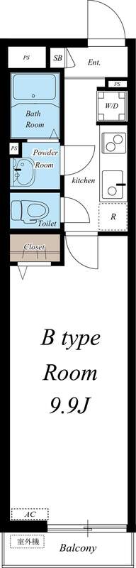 リブリ・beretの間取り
