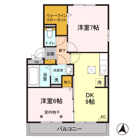 エスポワールの間取り