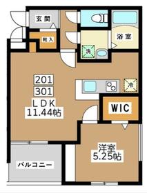 ミリアビタ長洲の間取り