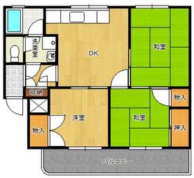 エメラルドマンション清水の間取り