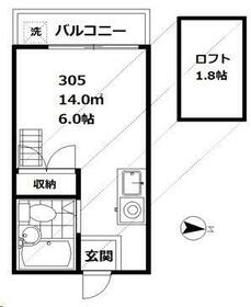 パソム西馬込の間取り
