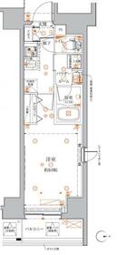 クレイシアIDZ蒲田の間取り