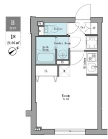 LEGALAND茗荷谷の間取り